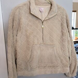 No Boundaries jacket size S (3-5) in Taupe/Cream